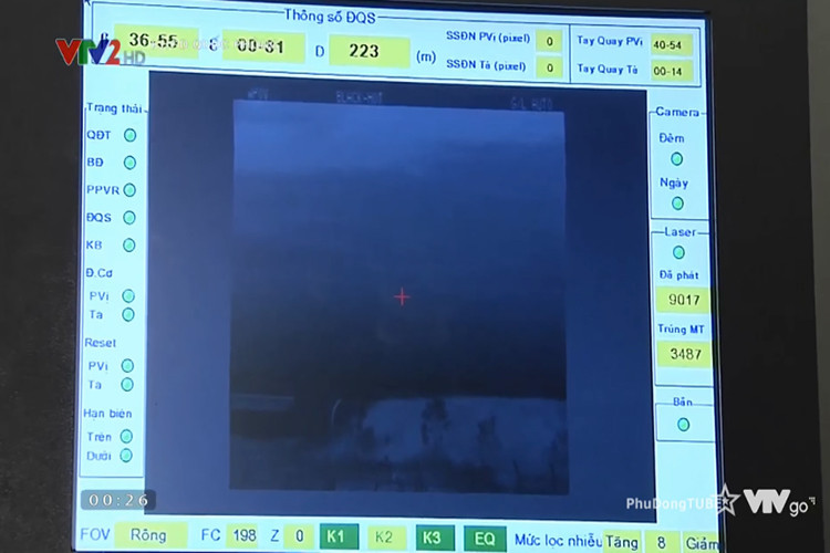 Sự ra đời của tổ hợp khí tài đánh đêm bán tự động được xem là kết quả của việc ứng dụng các thành tựu khoa học, công nghệ của cách mạng công nghiệp 4.0 tại Viện Tự động hóa Kỹ thuật Quân sự trước yêu cầu nâng cấp và hiện đại hóa pháo phòng không 2 nòng 37mm của Binh chủng Phòng không-Không quân đưa ra trước đó. Nguồn ảnh: VTV2.