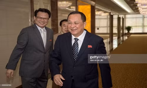 Ngoại trưởng Triều Tiên Ri Yong-ho. Ảnh: Gettyimages.