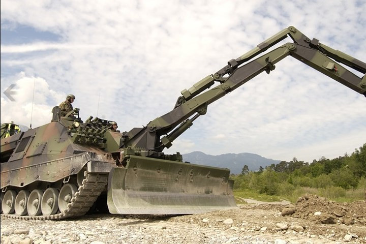 Xe công binh tác chiến Kodiak do một công ty Đức và một công ty Thụy Sĩ phát triển để đáp ứng nhu cầu của quân đội Thụy Sĩ.