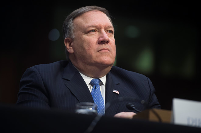 Giám đốc CIA Mike Pompeo. Ảnh: Getty.