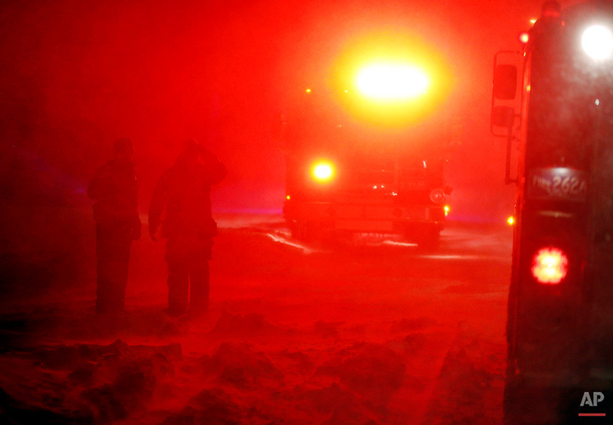 Tình trạng thời tiết tại các bang bờ Đông của Mỹ sẽ chưa được cải thiện trong những ngày tới. Dự báo, một cơn bão tuyết khác sẽ tấn công khu vực này vào ngày 12/3. Ảnh: AP.