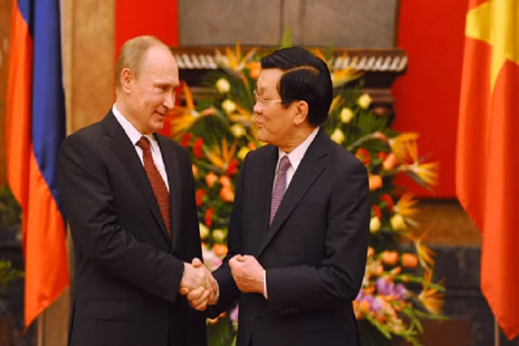 Trong lần hội đàm này, lãnh đạo hai nước thảo luận về việc mở rộng hơn nữa quan hệ đối tác chiến lược, tăng cường hợp tác trong các lĩnh vực thương mại- kinh tế, đầu tư và văn hóa… Ảnh: TTXVN.