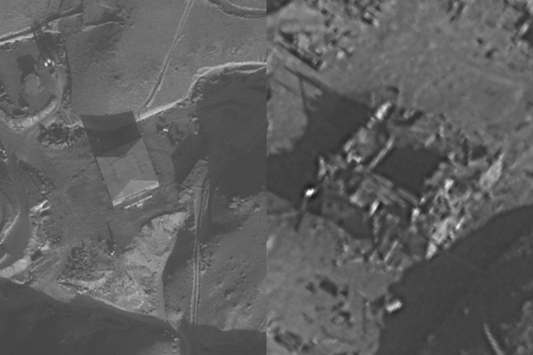 Theo tuyên bố của IAF, trong đêm hai ngày 5 và 6/9/2007 các phi đội gồm 4 chiếc F-16 của nước này đã phá hủy một cơ sở hạt nhân đang ở giai đoạn xây dựng cuối cùng tại tỉnh Deir ez-Zor, Syria cách Damascus 280 dặm về phía Đông Bắc. Hình ảnh cơ sở hạt nhân của Syria trước và sau không kích. Nguồn ảnh: Times of Israel.