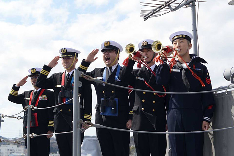 Căn cứ Yokosuka nằm ở cửa ngõ vịnh Tokyo, cách Thủ đô Tokyo 65km về phía Nam. Nguồn ảnh: JMSDF.