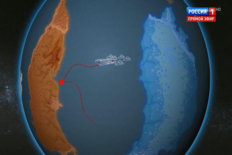 Mục tiêu của Status-6 cũng khá đa dạng khi nó có thể tấn công các cơ sở hạ tầng quân sự chiến lược, biên đội tàu sân bay cho đến vô hiệu hóa hệ thống phòng thủ của đối phương, bằng những cách mà không ai có thể tưởng tượng được. Trong ảnh hình ảnh mô phỏng hoạt động của Status-6 ở ven biển quốc gia thù địch. Nguồn ảnh: Russia 1.
