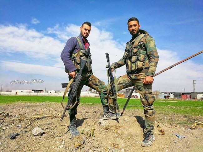 Ảnh: Truyền thông Quân đội Syria.