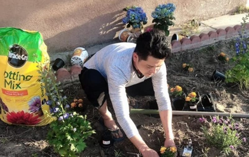 Hoàng Anh hào hứng khoe với fan: "Ai cũng nói Ni mát tay, trồng gì nó lên nấy mà bự nữa. Nghe nói bên này có loại cây gì... đó trồng bán mau có tiền nhiều lắm. Và hiện đang suy nghĩ...".