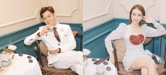 Đây không phải lần đầu tiên dân mạng chỉ ra những điểm trùng hợp giữa Ngô Kiến Huy và Kim Thành. Hai người sở hữu các món thời trang, phụ kiện giống nhau. Các bức ảnh được đăng tải lên mạng của cặp sao trùng hợp từ bối cảnh tới góc chụp hay cách tạo dáng. Cựu thành viên S-Girls cũng từng chia sẻ ảnh "check-in" tại quán cafe của đàn anh.