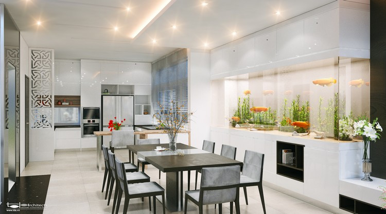 Dat ban an theo phong thuy de tranh gia dinh bat hoa