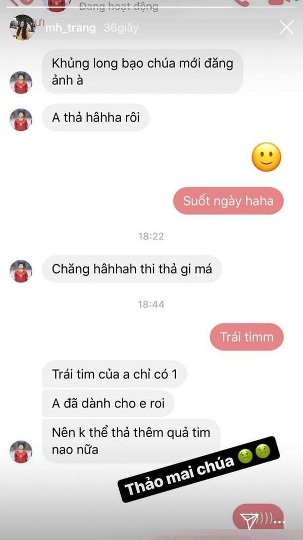 Ban gai Ha Duc Chinh dang doan tin nhan yeu duong gay sot-Hinh-2