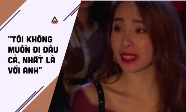 Giữa lúc cu Bon sốt 40 độ, Nhã vẫn rắp tâm lôi Vũ ra khỏi nhà chỉ với lý do 'Hãy đến với em, em đang rất buồn'. Khi anh chàng đến quán bar và đưa cô về nhà, Nhã hét lên 'Tôi không muốn đi đâu cả, nhất là với anh'. Lời nói chỉ phút trước sang đến phút sau đã vả nhau chan chát rồi Nhã ơi!