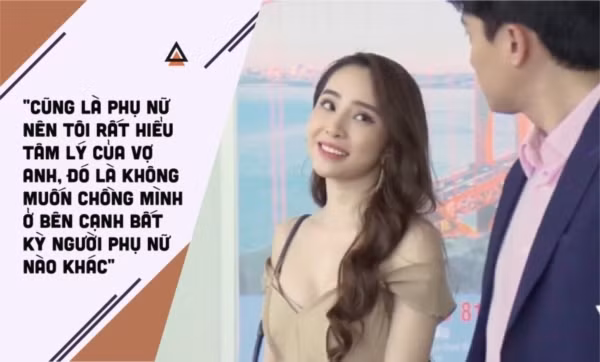 Miệng nói được như vậy nhưng dường như Nhã cố tình không chịu hiểu ý nghĩa của nó. Dù biết Vũ đã có vợ nhưng nàng tiểu tam này rắp tâm muốn mang anh về làm của riêng cho mình. Thậm chí cả khi vợ đau đẻ, con ốm đau, sinh nhật vợ..., Nhã đều kiếm cớ để anh chàng phải chạy đến bên mình.