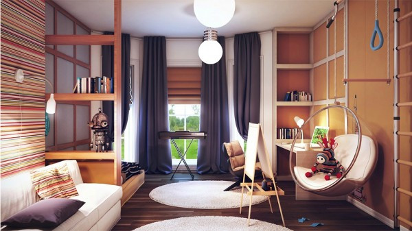  Phòng ngủ trong căn nhà ống dành cho trẻ.