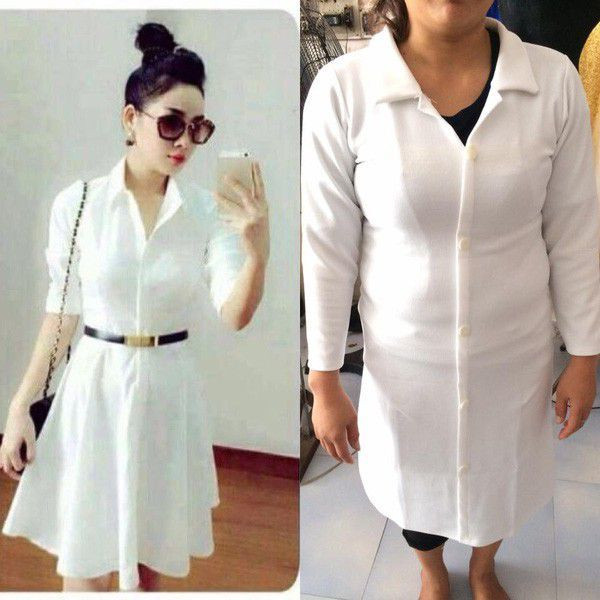 Co gai dang dan boc phot: Mua ao size S nhung chong 90kg van mac vua-Hinh-4