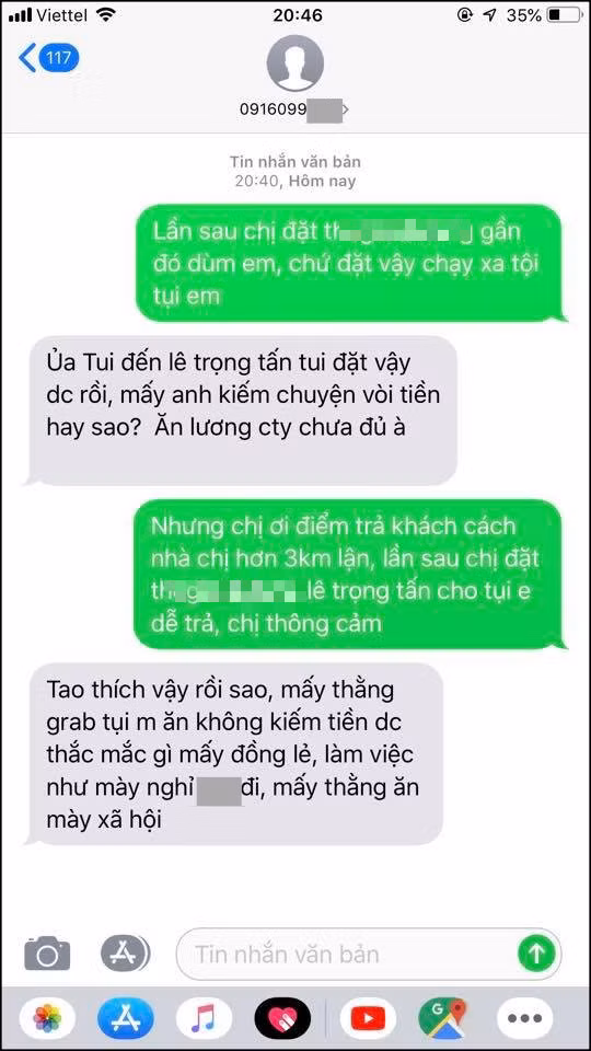 Nhac khach dat diem tra dung cho, tai xe bi miet thi: “An may xa hoi“-Hinh-2