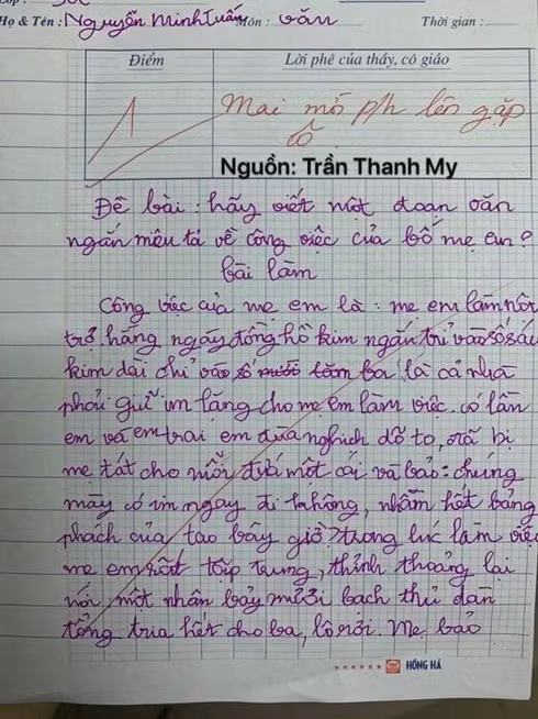 Nhung bai van du diem 0, diem 1 van thu hut ca nghin luot like