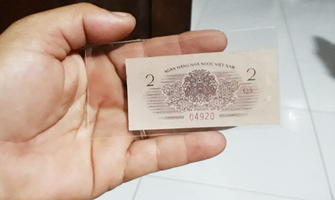 Anh Cường thích sưu tầm là vì tò mò muốn tìm hiểu ý nghĩa những họa tiết, hoa văn in trên những tờ tiền