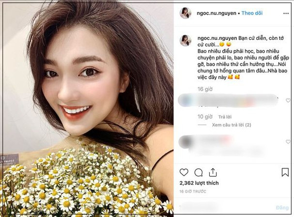 Nguoi dep Ngoc Nu noi gi truoc thong tin Van Duc co nguoi moi?