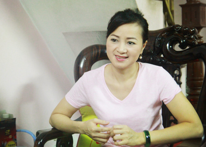 Sau hơn 20 năm, Linh Huệ vẫn giữ được nét đẹp hiền hậu, mộc mạc như ngày nào.