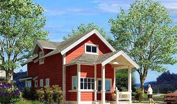 Nhiều thiết kế nhà cấp 4 ở nông thôn có phong cách như châu Âu mà giá thành thi công chỉ khoảng 150 triệu.(Ảnh minh họa)