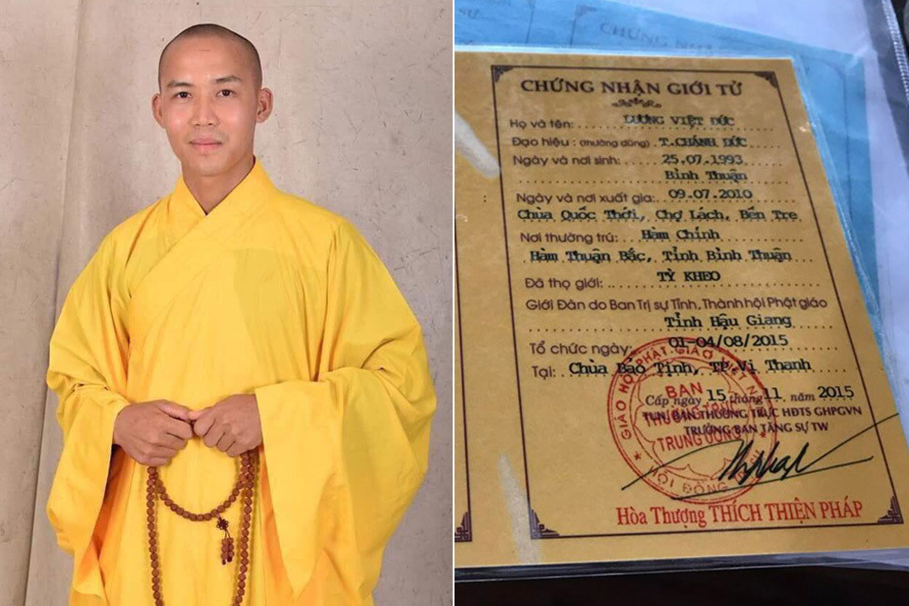 Thay tu danh tham te be trai 11 tuoi nghi su dung giay to gia