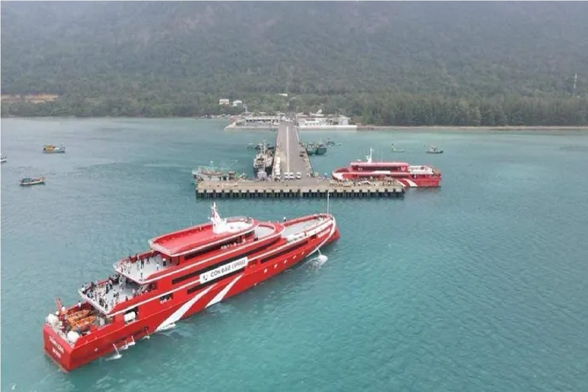 Tuyến tàu cao tốc TP HCM - Côn Đảo chính thức hoạt động Tuyen tau cao toc TP HCM - Con Dao chinh thuc hoat dong