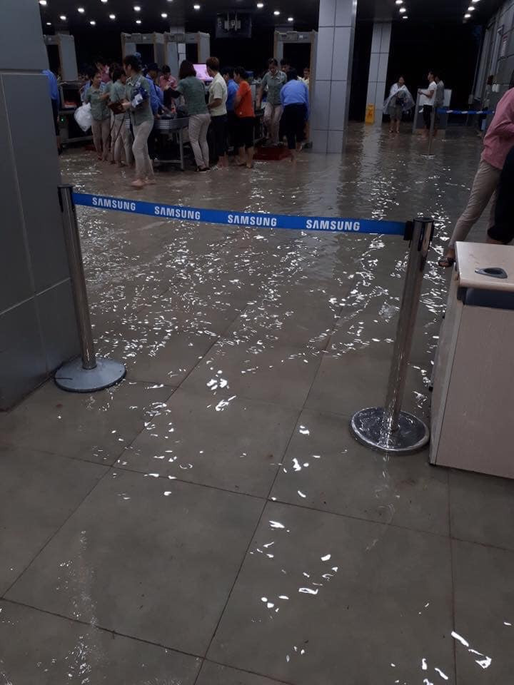 Nhà máy Samsung ở thị xã Phổ Yên cũng chung số phận.