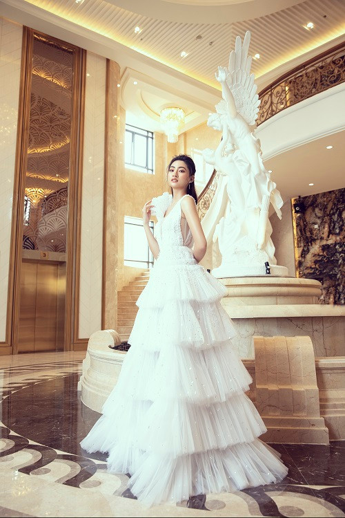 Lương Thùy Linh đăng quang Hoa hậu Thế giới Việt Nam 2019 vào ngày 3/8/2019.