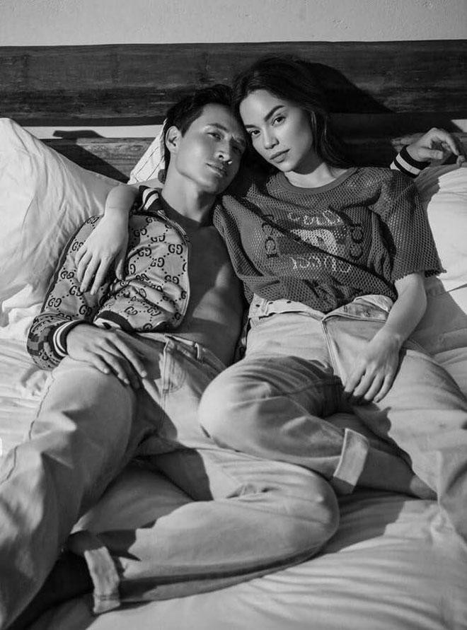 Chia sẻ về mối tình với nữ ca sĩ, Kim Lý bộc bạch: "Tôi và cô ấy đều bận rộn với công việc nhưng cả hai luôn cố gắng dành thời gian cho nhau. Một mối quan hệ muốn vững bền cần phải được chăm sóc tốt".