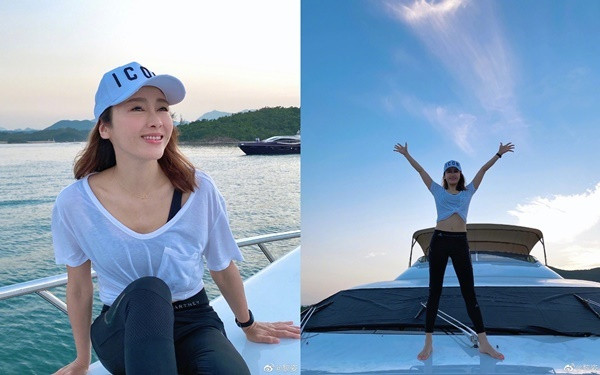 Nữ diễn viên Lê Tư ngày 3/5 đã đăng bộ ảnh đi du thuyền của mình trên trang Weibo cá nhân. Vóc dáng cân đối, vòng eo thon gọn của người đẹp 48 tuổi khiến cư dân mạng không khỏi ghen tị.