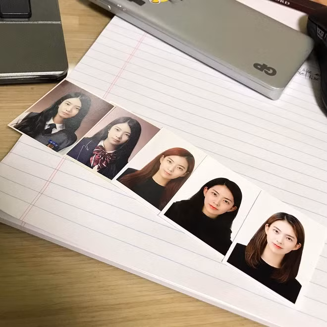 Nữ diễn viên từng tung loạt ảnh thẻ từ khi học cấp 2 tới nay lên trang cá nhân để chứng minh nhan sắc tự nhiên của mình. Phía dưới bài đăng, 9X nhận được nhiều lời khen cho vẻ ngoài thu hút từ khi còn nhỏ.