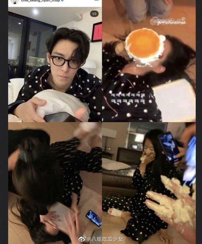 Bức ảnh trên làm dấy lên nghi vấn T.O.P đang hẹn hò với diễn viên 24 tuổi. Ngay sau đó, người hâm mộ đã tìm ra nhiều điểm trùng hợp giữa hai người.