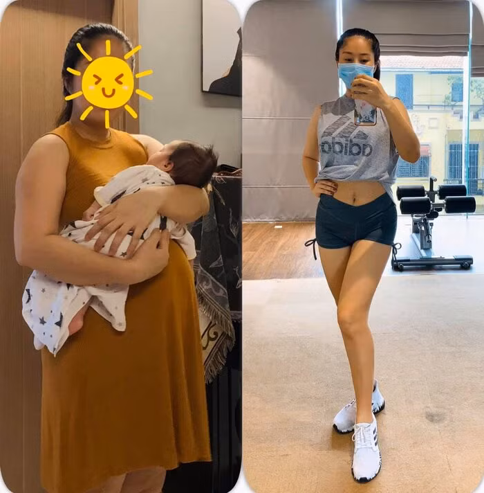 Từ lúc mang thai và sau khi sinh con thứ 2, Lê Phương liên tục bị nhiều người chê bai về thân hình tăng cân quá đà, kém thon gọn. Trước những ánh nhìn không hay, soi mói của nhiều người, nữ diễn viên “Gạo nếp gạo tẻ” đã quyết tâm giảm cân và phần nào đạt được kết quả tích cực. Mới đây, trên trang cá nhân của mình, Lê Phương đã khiến nhiều người không khỏi ngỡ ngàng khi đăng tải hình ảnh so sánh vóc dáng hiện tại của bản thân và khi mới sinh cùng chia sẻ cho biết bản thân đã giảm được 30kg.