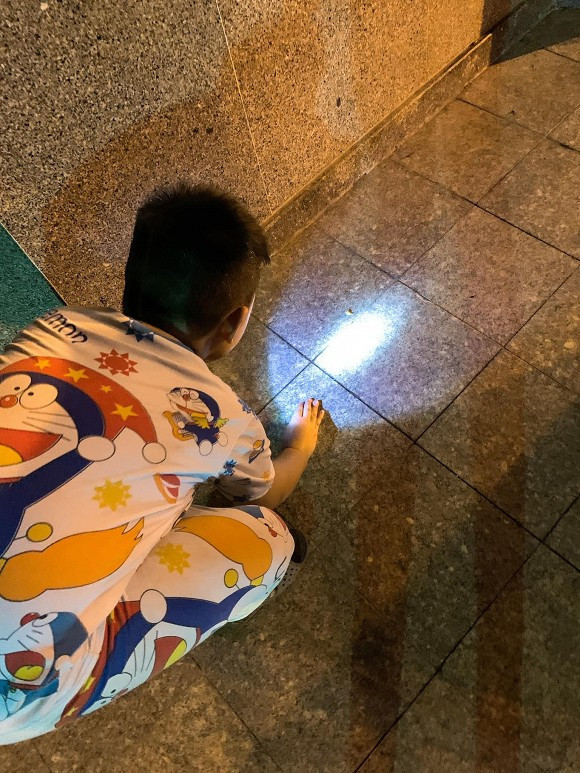 Mới đây nhất, khi những cơn mưa đầu mùa về với thành phố. Để Cà Pháp có thể sống với tuổi thơ trọn vẹn, vợ chồng Lê Phương đã dắt con đi bắt dế, trò chơi dân gian mà khó có thể thấy ở nơi phồn hoa như Sài Gòn.