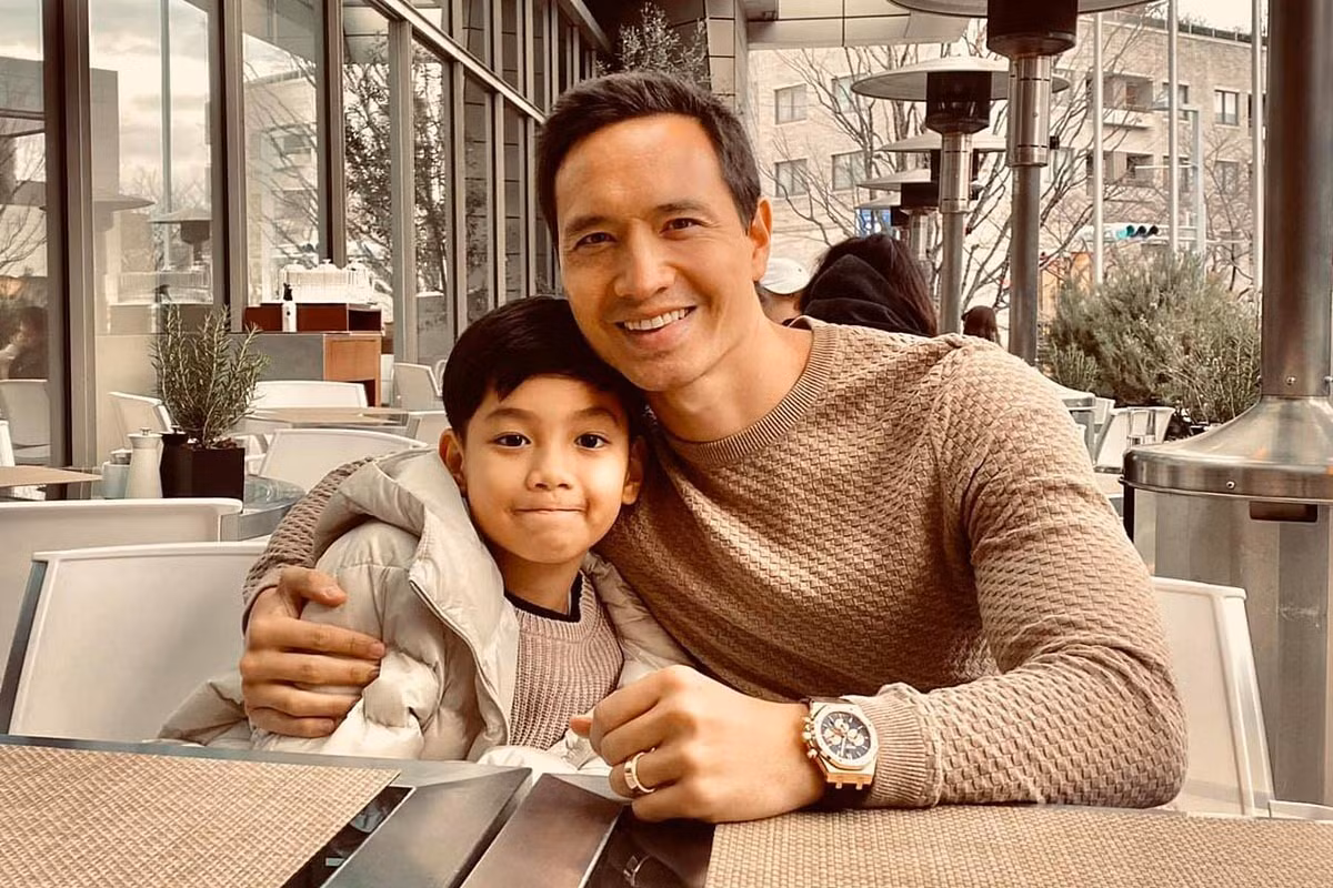 Kim Lý cảm thấy may mắn khi được trở thành một phần trong cuộc sống của Subeo và chứng kiến cậu nhóc lớn lên.