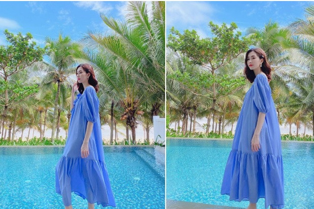 Dang Thu Thao de lo bang chung mang thai be thu hai-Hinh-3