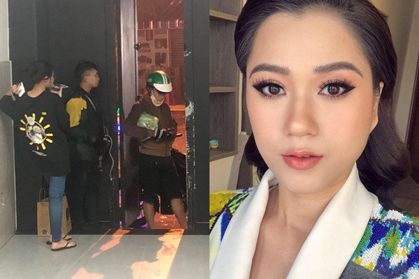 Công khai hình ảnh shipper nườm nượp tới nhà, bà xã Hứa Minh Đạt dằn mặt fangirl: "Tôi không biết mục đích của bạn là gì nhưng bạn chọc điên tôi rồi đấy nhé! Bạn còn tiếp tục thì đừng trách tôi vì đây không phải là lần đầu. Đừng nghĩ là tôi không tìm ra được bạn nhé! Nhắn gửi luôn các fan là cũng nên bỏ cái kiểu đặt hàng tặng cho idol rồi bắt họ trả tiền nha. Nó khiếm nhã không thể tả".