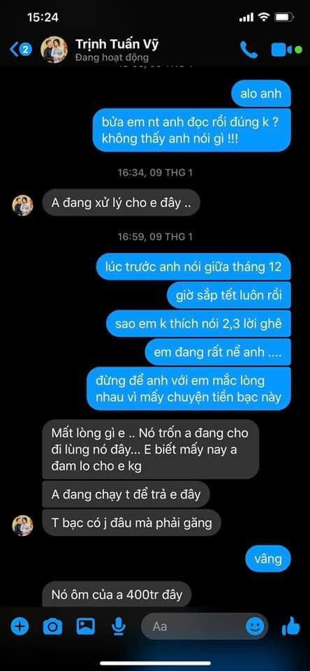 Ca si Trinh Tuan Vy len tieng khi bi to lua dao 100 trieu-Hinh-2