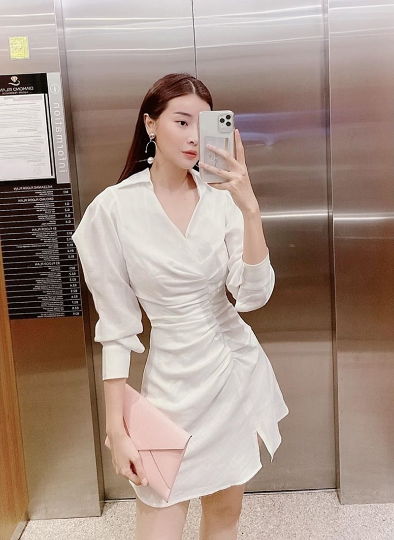 "Tập gym xong cả một bầu trời tích cực như kiểu trời sập xuống chị cũng chống lên nha, mấy chuyện tào lao chị hông thèm sợ", Cao Thái Hà tỏ thái độ sống tích cực.