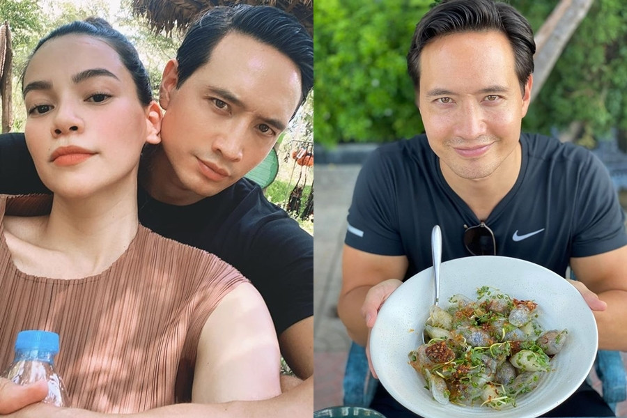 Hồ Ngọc Hà cùng Kim Lý và gia đình tận hưởng không khí trong lành tại quê Quảng Bình.