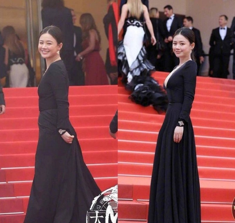 Năm 2018, Mã Tư Thuần tham gia liên hoan phim Cannes. Sự kiện đáng ra là kỷ niệm đáng nhớ nhưng nữ diễn viên lại mắc lỗi khi tung hình ảnh bóp eo quá đà. Sau đó, loạt ảnh "thật" được tung ra khiến cô trở thành đề tài bàn luận của truyền thông và khán giả.