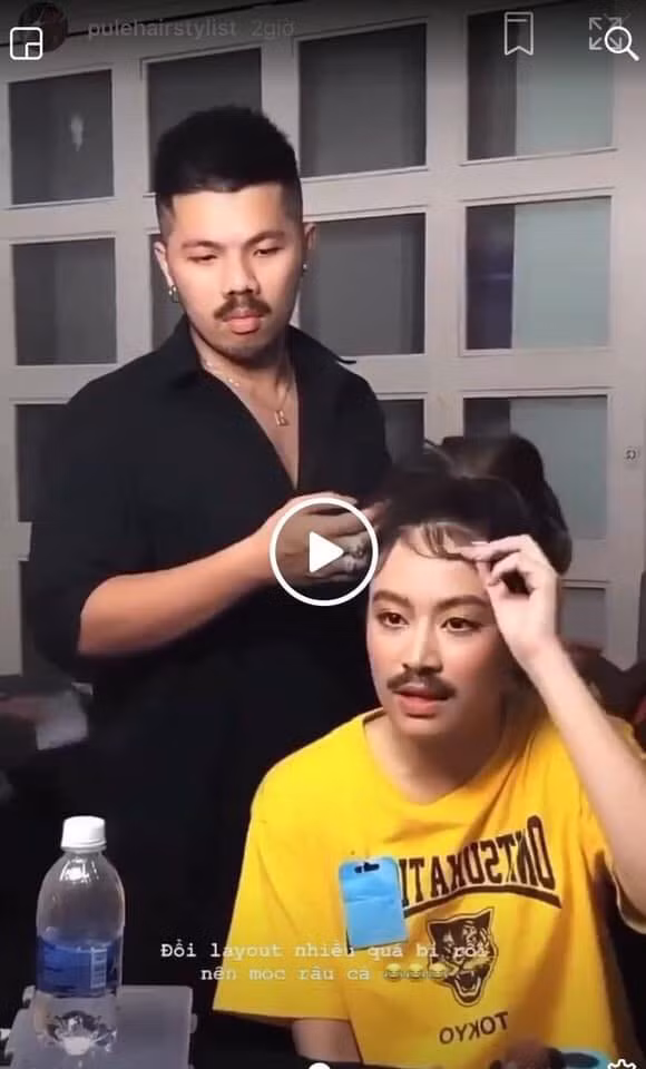 Giữa tháng 3, một nhà tạo mẫu tóc đăng tải bức ảnh của Hoàng Thùy Linh. Trong ảnh, nữ ca sĩ Hà thành diện áo T-shirt màu vàng. Cư dân mạng nhanh chóng nhận ra trang phục này giống hệt áo Gil Lê từng mặc trong một sự kiện hồi cuối năm 2019. Một lần nữa, công chúng bàn tán về mối quan hệ giữa hai ca sĩ.