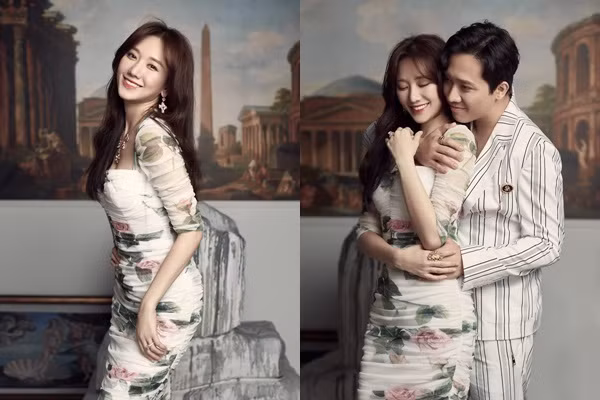 4 năm lập gia đình, Hari Won luôn thấy mình may mắn bởi lấy được người chồng tâm lý, luôn yêu thương và chở che mình.