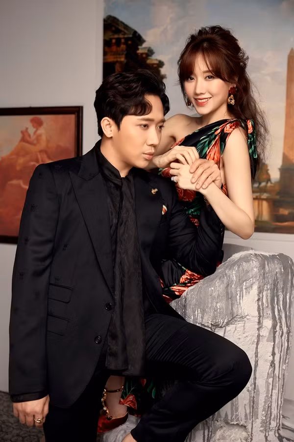 Hari Won tinh tu cung Tran Thanh mung sinh nhat tuoi 35