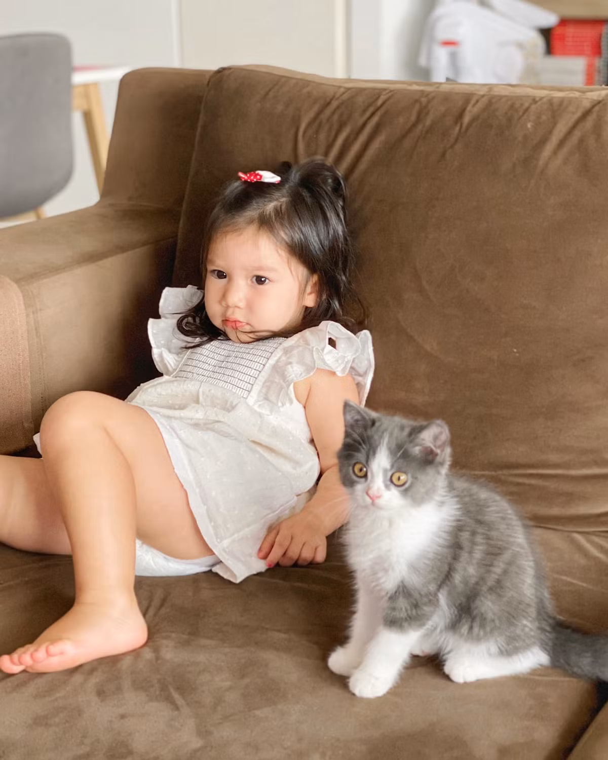 Hà Anh khoe ảnh cô công chúa nhỏ Myla vô cùng đáng yêu.