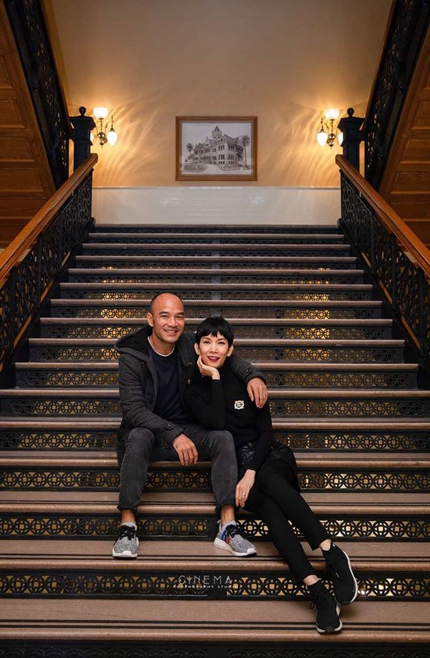 Xuân Lan quen ông xã khi cả hai cùng tham gia ê-kíp phim hành động của "đả nữ" Ngô Thanh Vân.