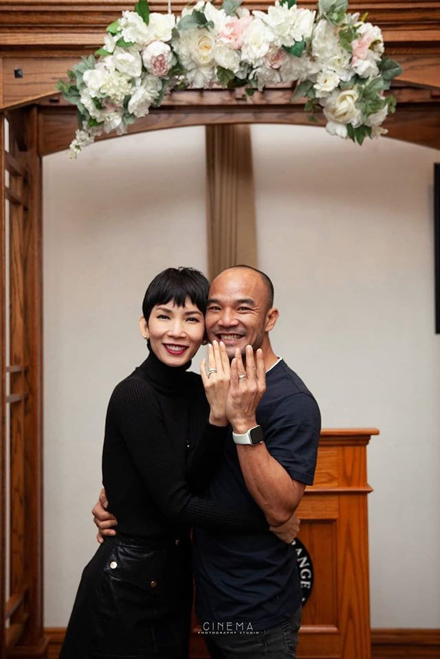 Trước đó, Xuân Lan và chồng Việt kiều đã tổ chức đám cưới bí mật ngay ngày đầu năm mới, 1/1/2020.