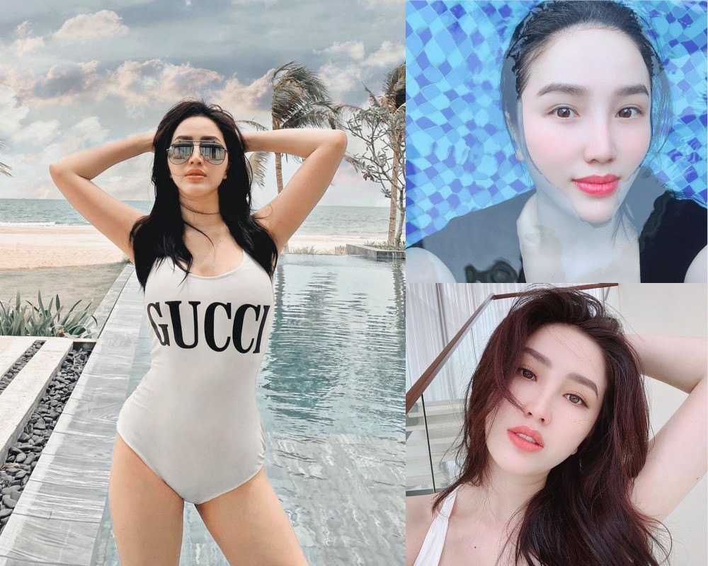 Trên trang cá nhân, Bảo Thy thường xuyên làn da căng bóng, trẻ trung. Cô tiết lộ bí quyết với người hâm mộ: “Mỗi ngày thức dậy, Thy đều thoa kem chống nắng sau các bước dưỡng da, cuối ngày đều tẩy trang và rửa mặt rất kỹ”.