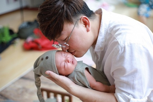 Cặp đôi quyết định đặt tên con gái là An Nhiên với mong muốn con gái có tâm hướng Phật và có cuộc sống bình yên.