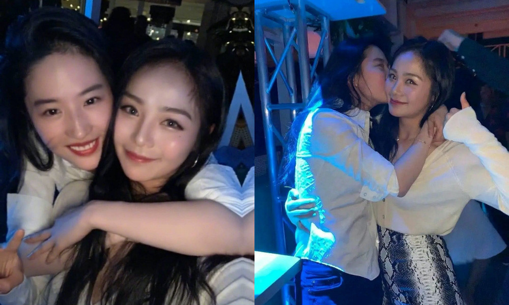 Mối quan hệ thân thiết của Lưu Diệc Phi với nữ diễn viên đóng thế rất tốt. Cả hai có nhiều ảnh chụp chung khi xuất hiện trong những sự kiện của bộ phim.